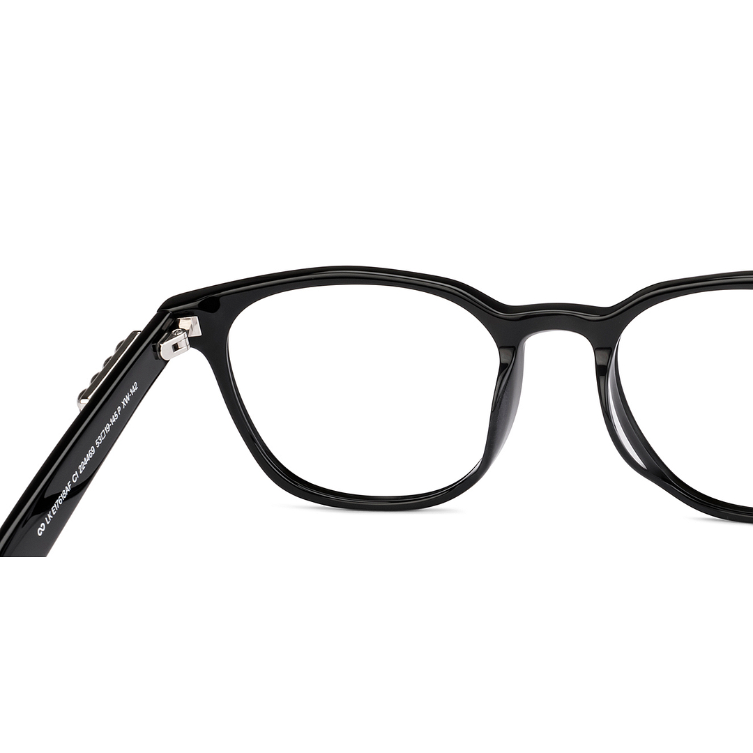 Lenskart Black Full Rim Square left side