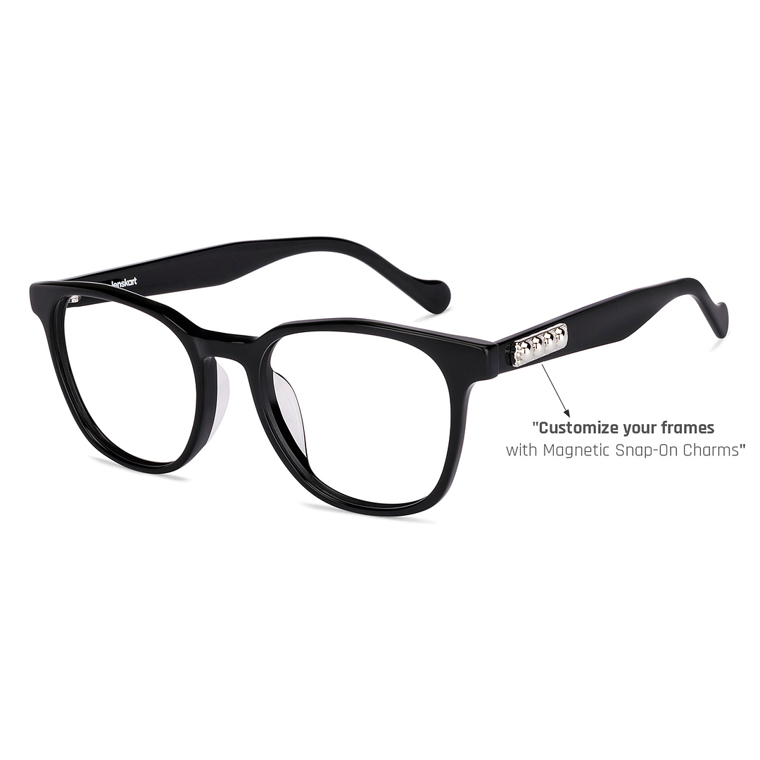 Lenskart Black Full Rim Square right side