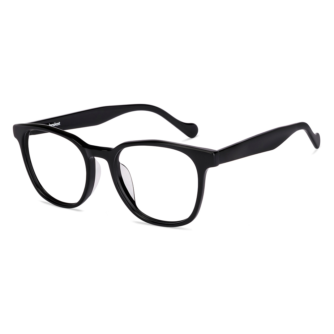 Lenskart Black Full Rim Square left side
