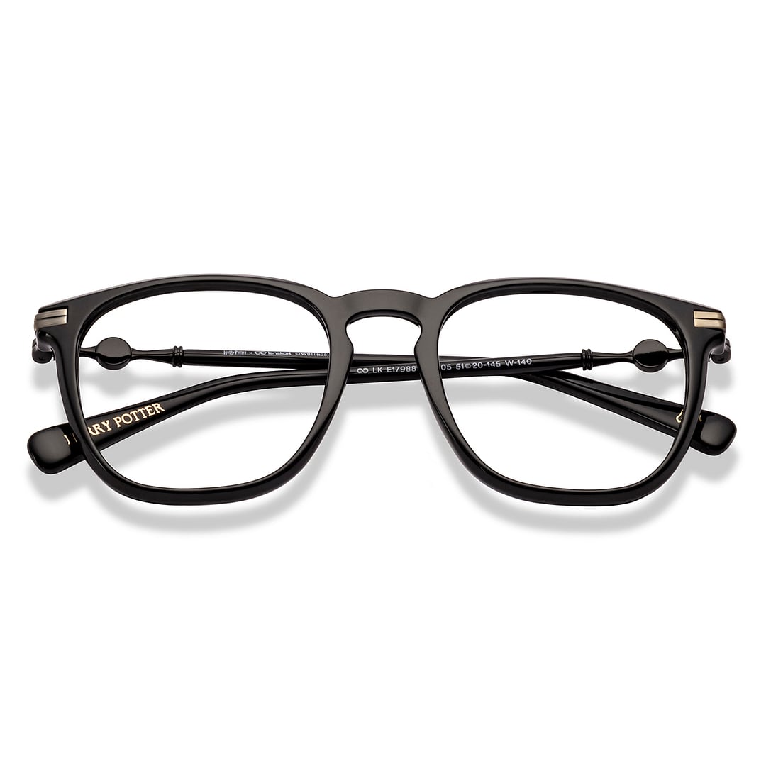 Lenskart Black Full Rim Square left side