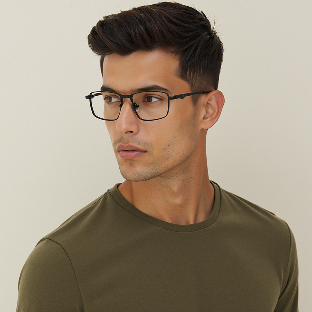 Lenskart Black Full Rim Square right side