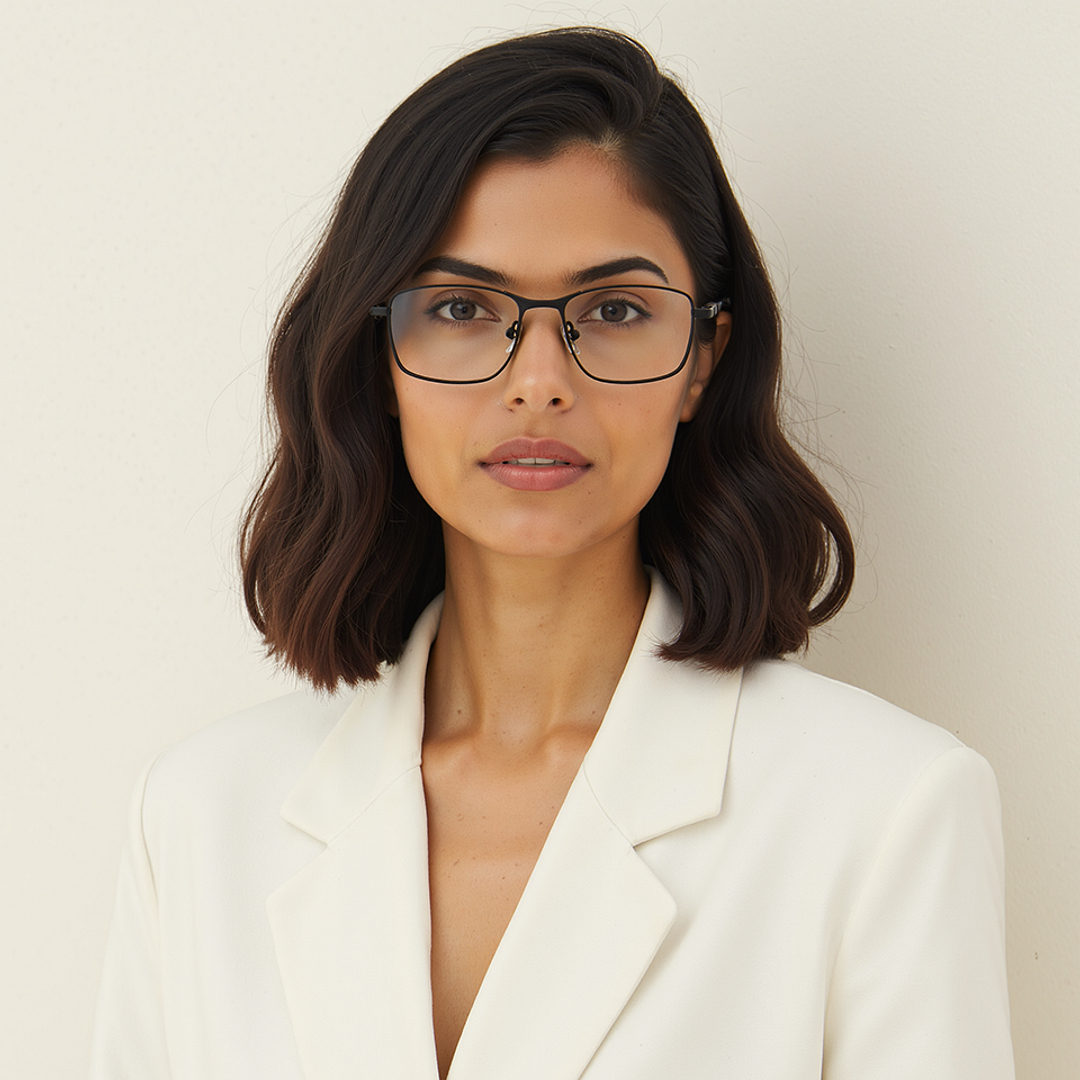 Lenskart Black Full Rim Square left side