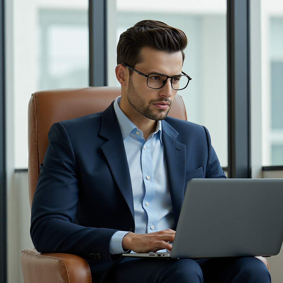 Lenskart Black Full Rim Square left side