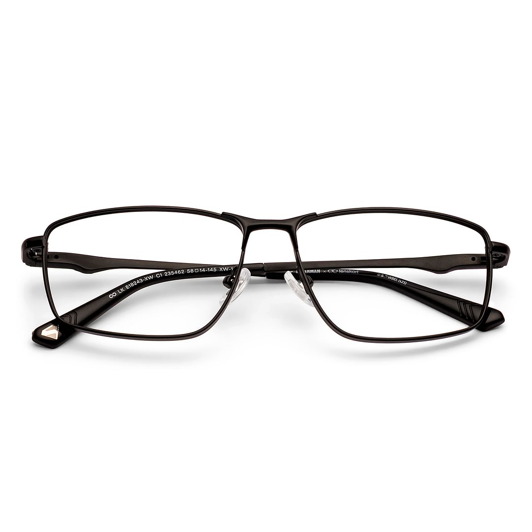 Lenskart Black Full Rim Square left side