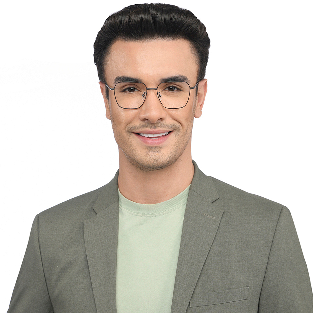 Lenskart Black Full Rim Square left side