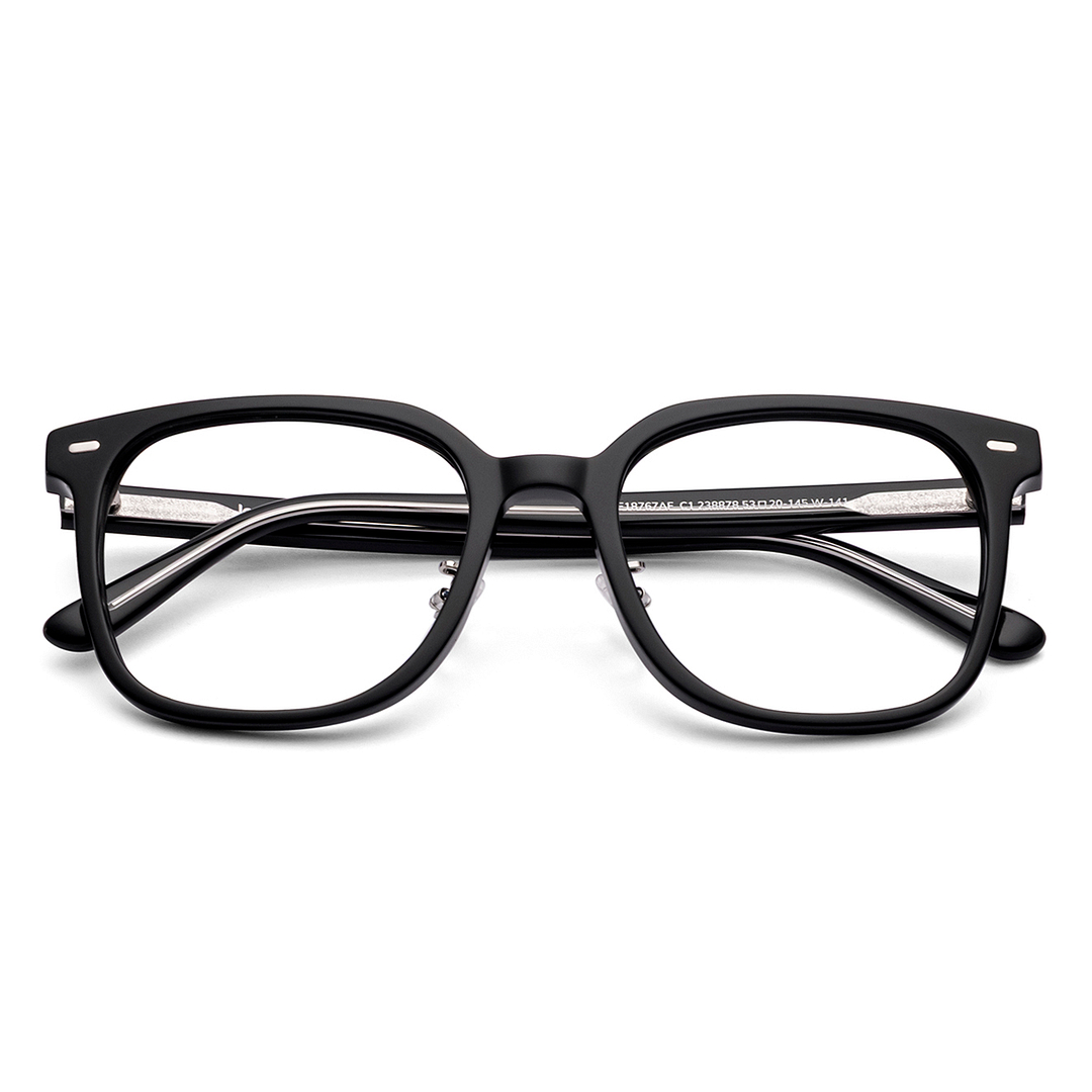 Lenskart Black Full Rim Square left side