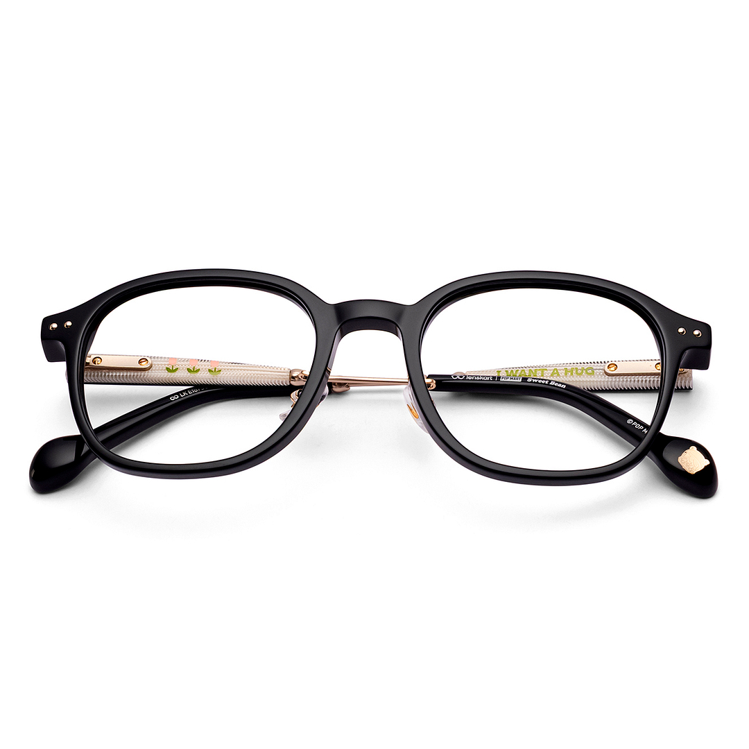 Lenskart Black Full Rim Square left side