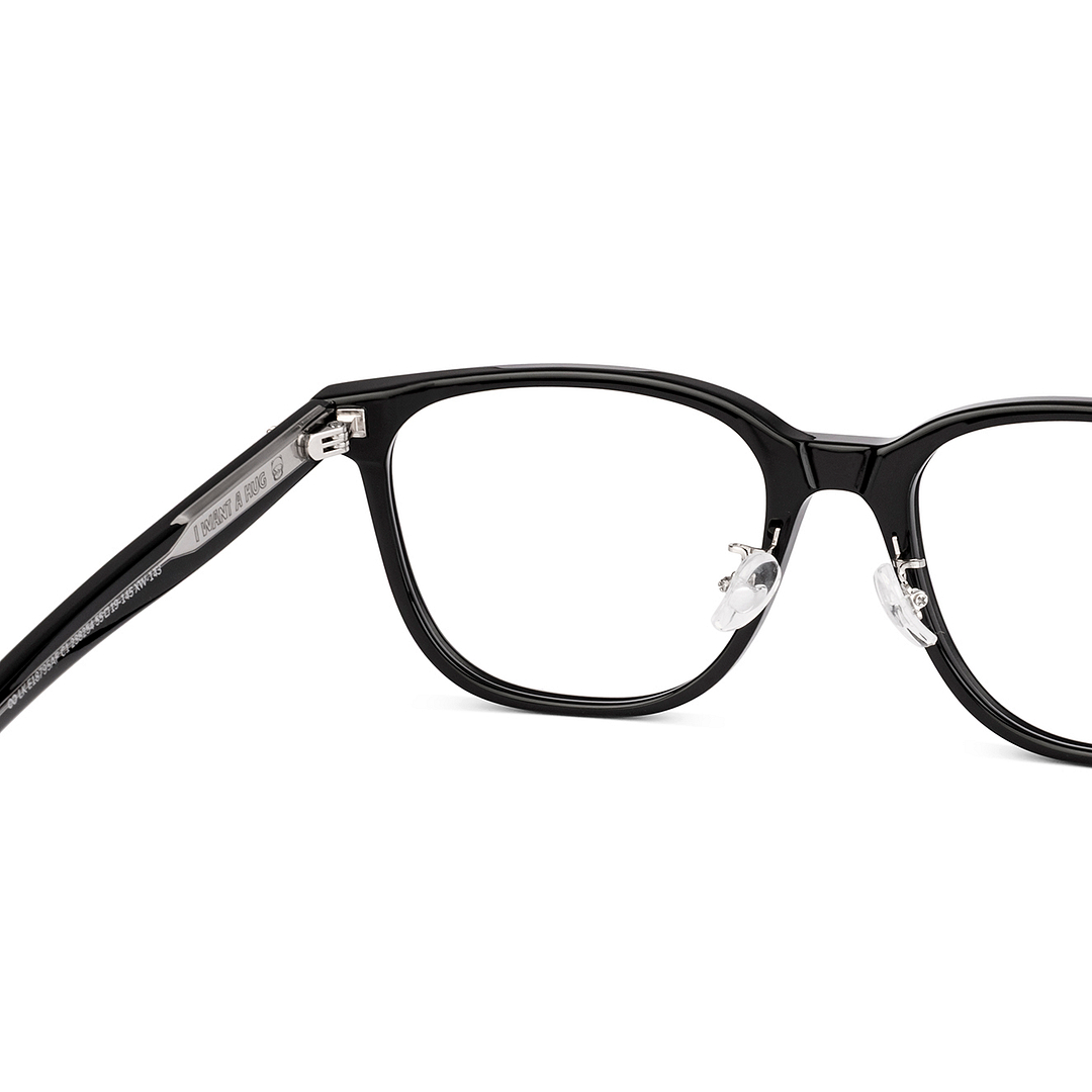 Lenskart Black Full Rim Square left side
