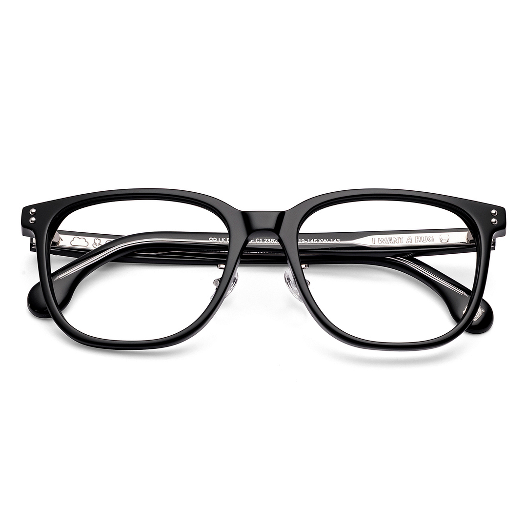 Lenskart Black Full Rim Square left side