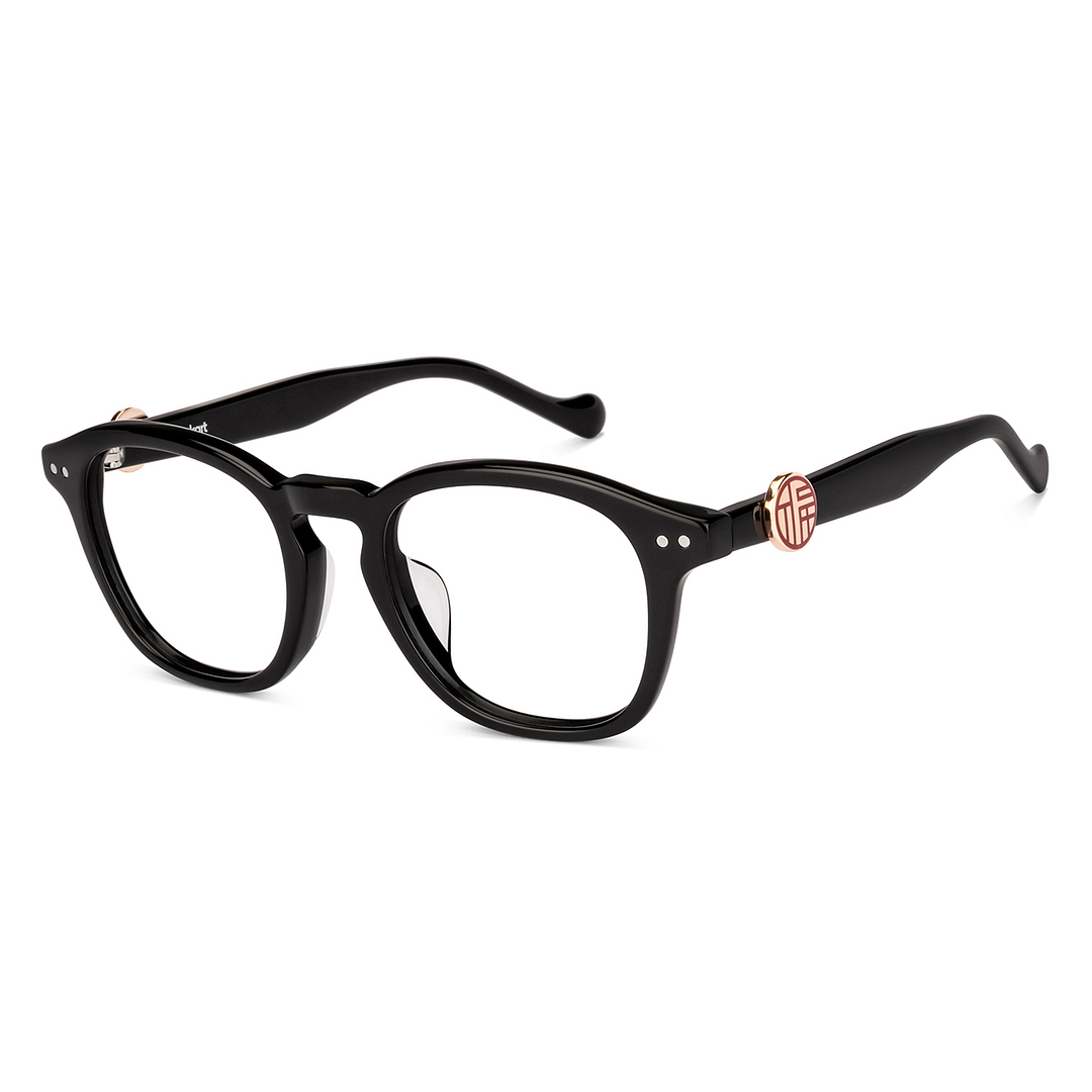 Lenskart Black Full Rim Square left side