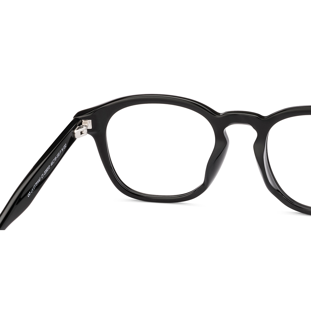 Lenskart Black Full Rim Square left side