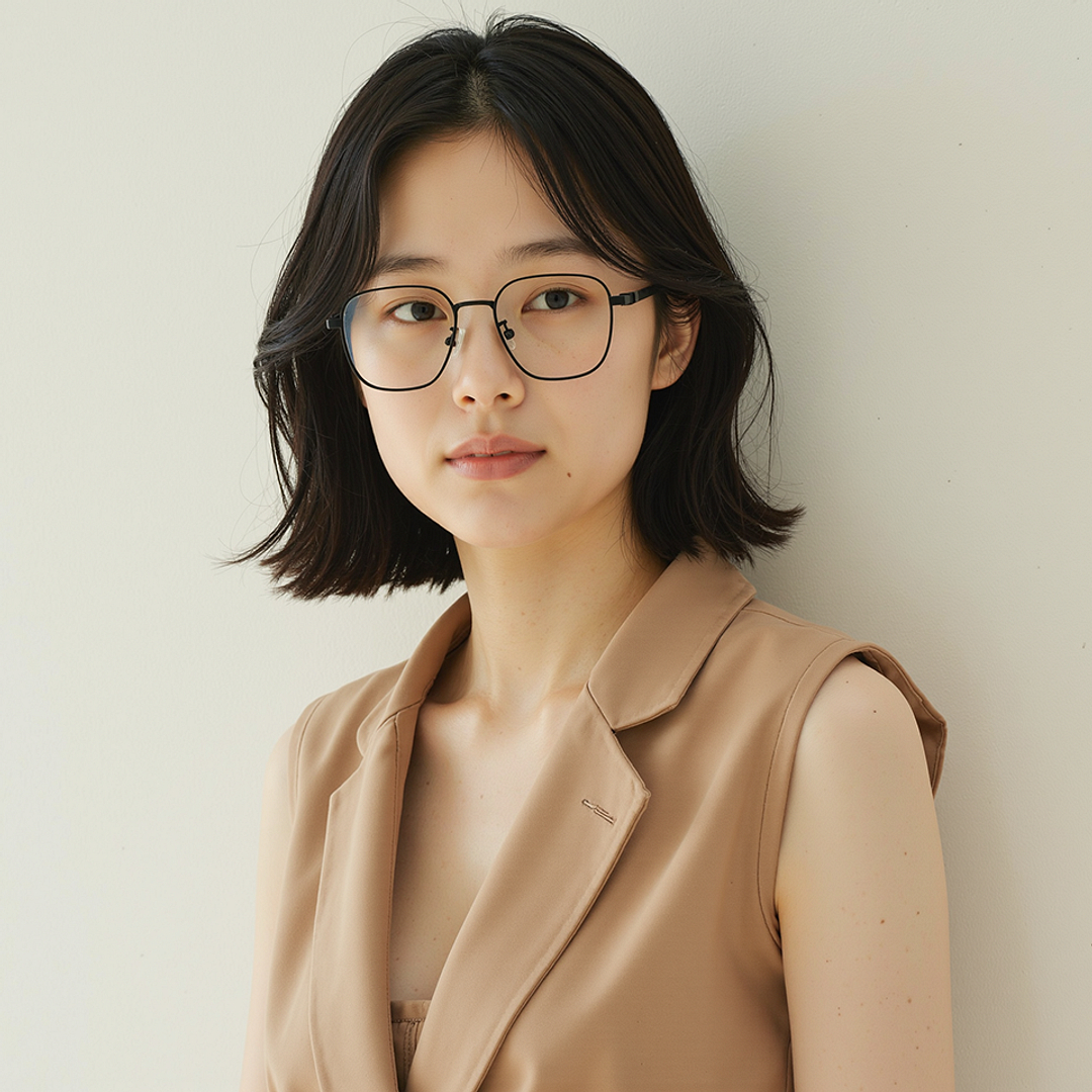 Lenskart Black Full Rim Square left side