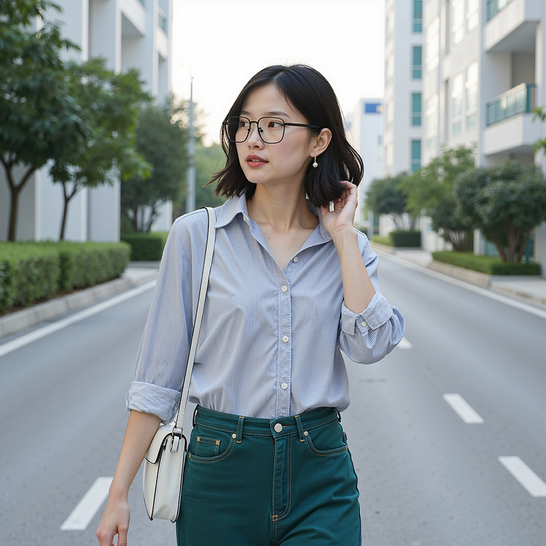 Lenskart Black Full Rim Square right side