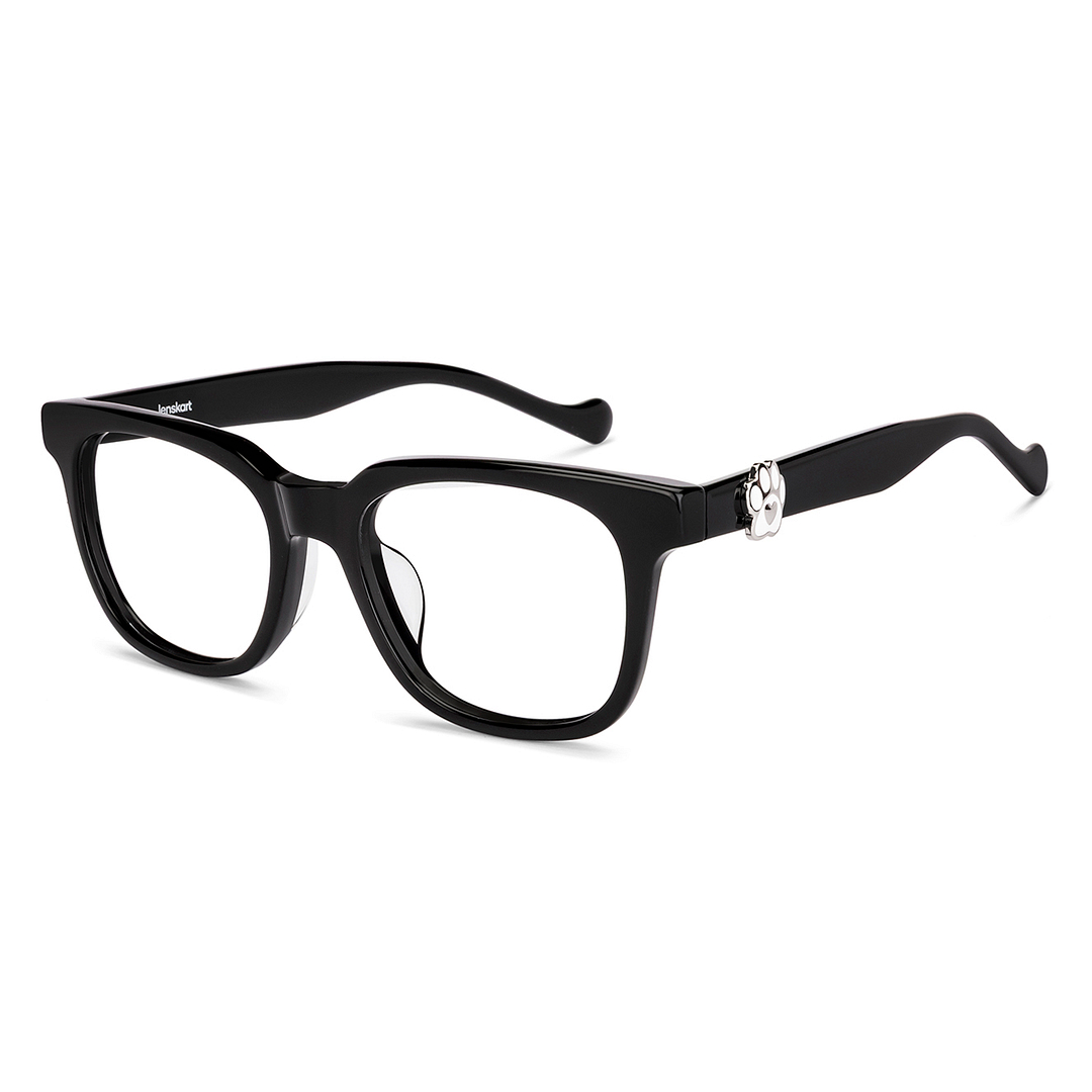 Lenskart Black Full Rim Square left side