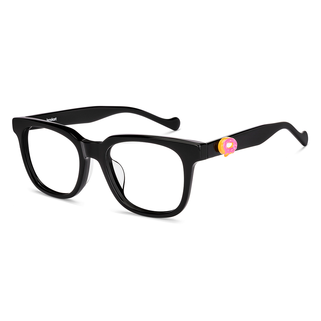 Lenskart Black Full Rim Square left side