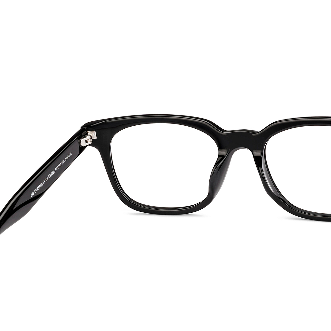 Lenskart Black Full Rim Square left side