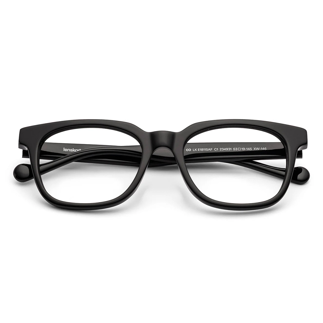 Lenskart Black Full Rim Square right side