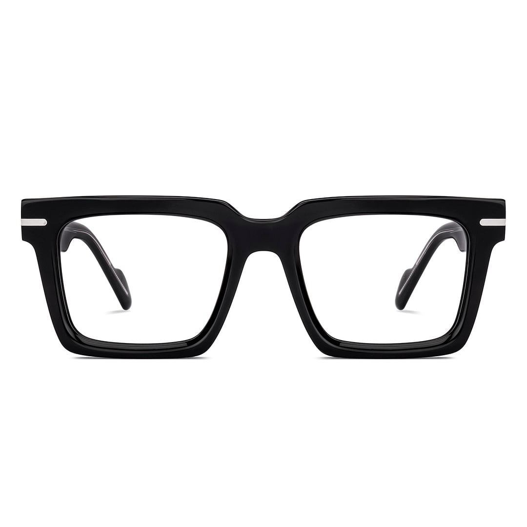 Lenskart STUDIO Black Full Rim Rectangle right side