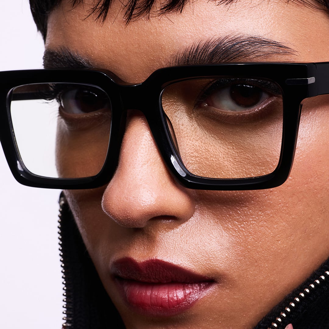 Lenskart STUDIO Black Full Rim Rectangle right side