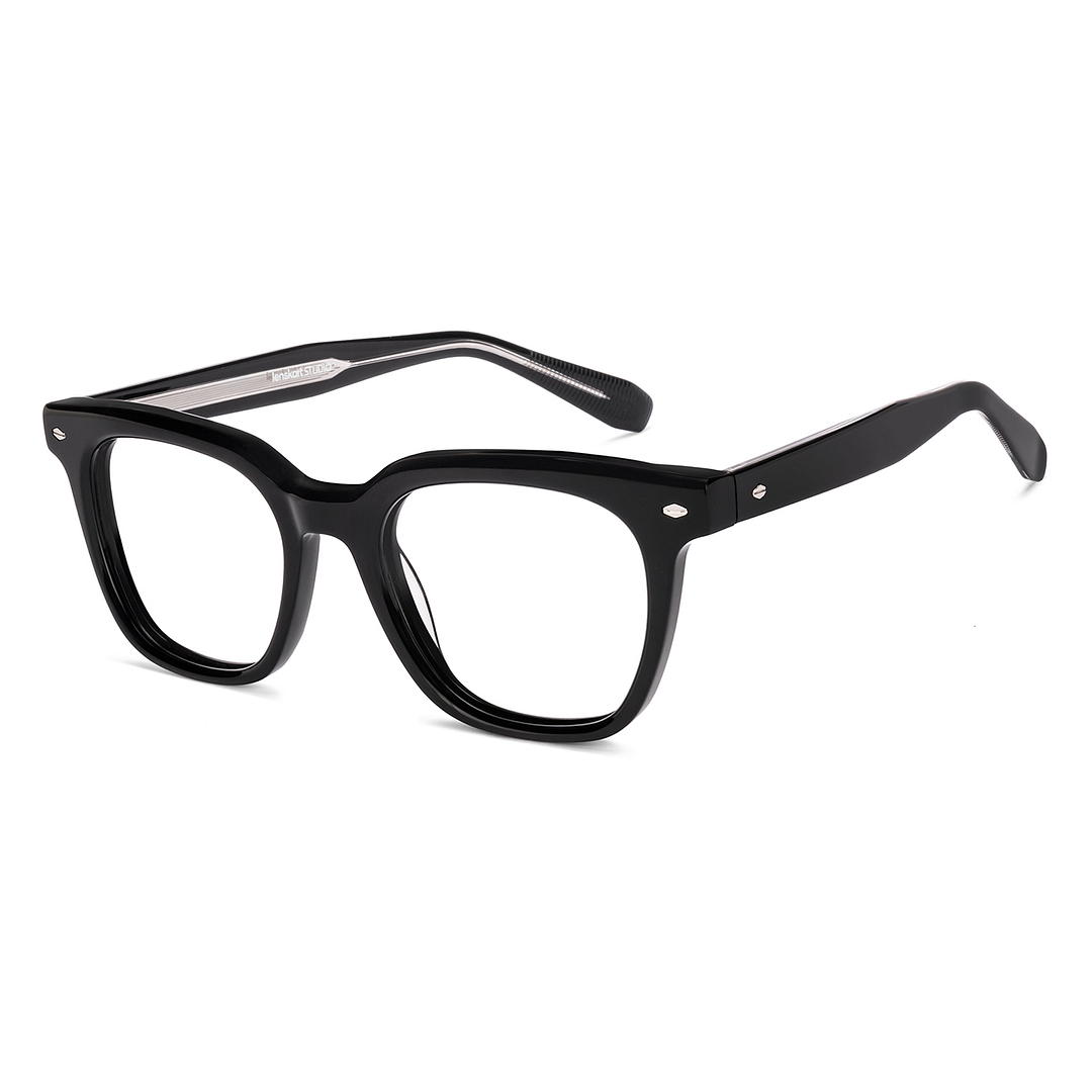 Lenskart Studio Online Black Full Rim Square right side