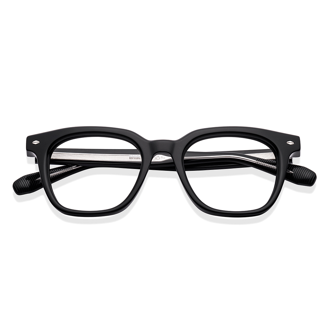 Lenskart Studio Online Black Full Rim Square left side