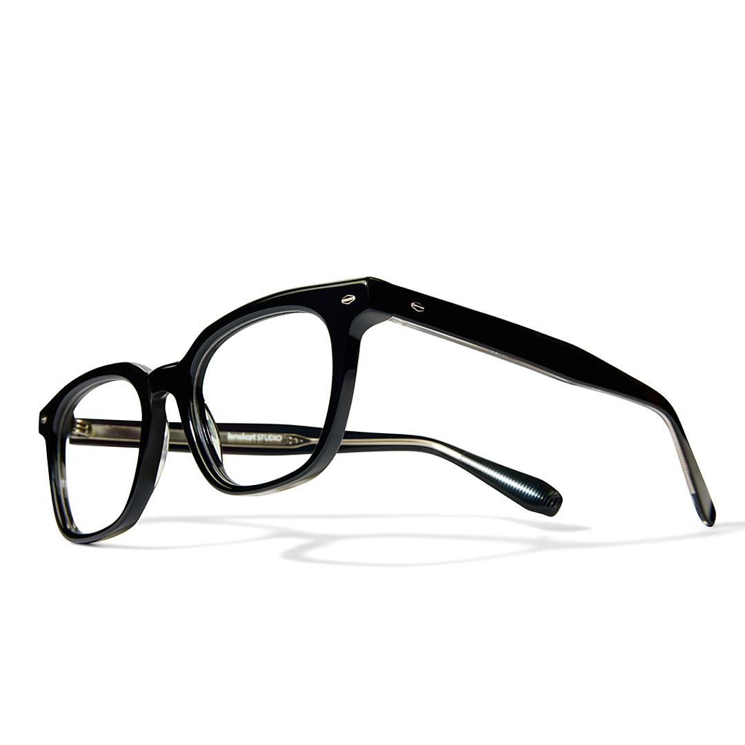 Lenskart Studio Online Black Full Rim Square right side