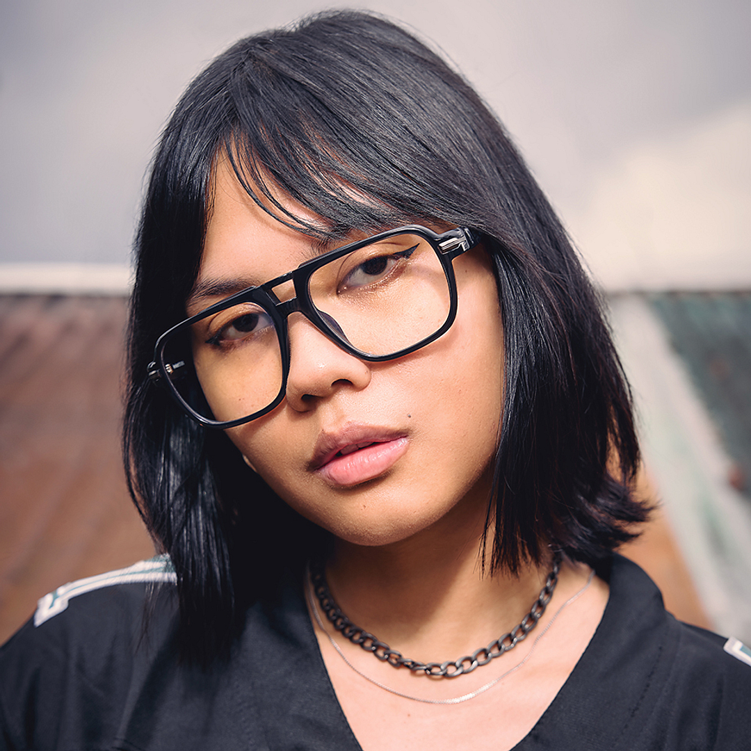 Lenskart STUDIO Black Full Rim Square left side