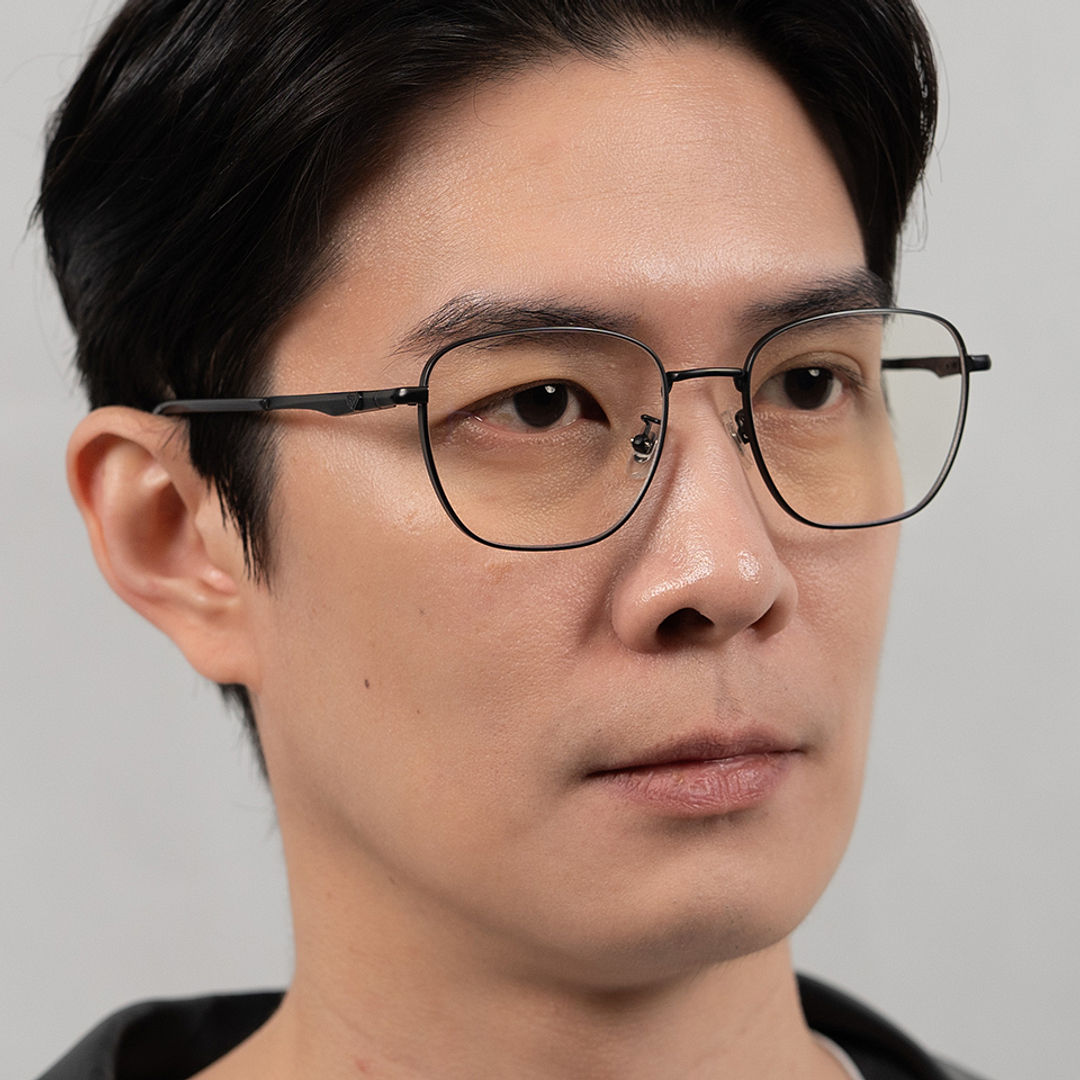 Lenskart STUDIO Black Full Rim Square right side