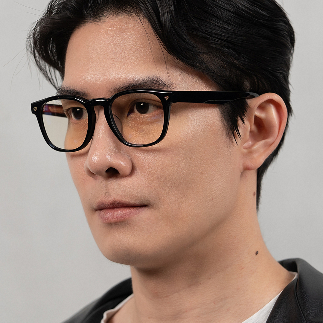 Lenskart STUDIO Black Full Rim Square right side