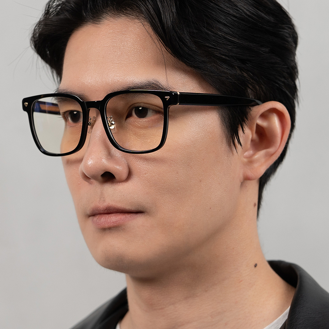 Lenskart STUDIO Black Full Rim Square right side