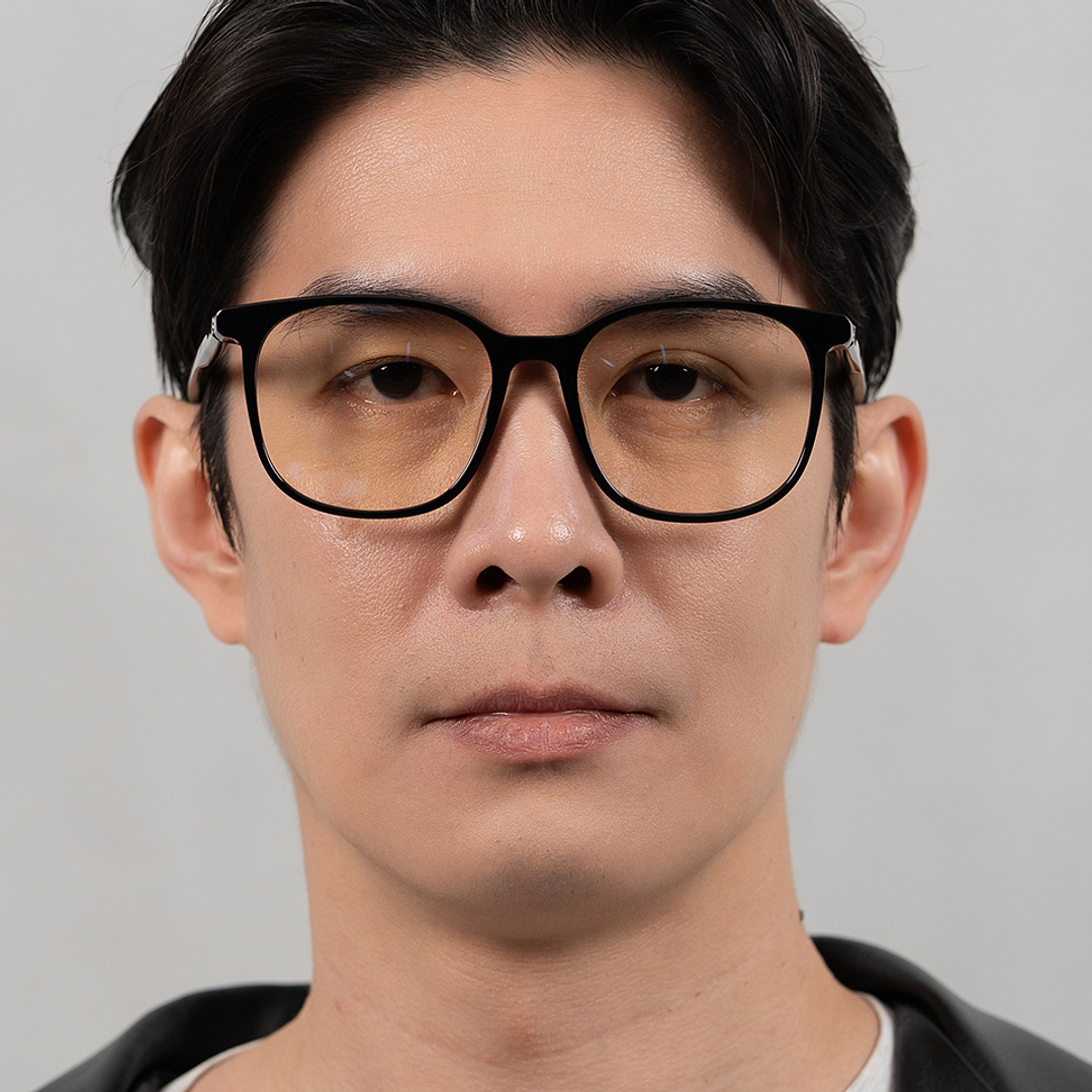 Lenskart STUDIO Black Full Rim Square right side