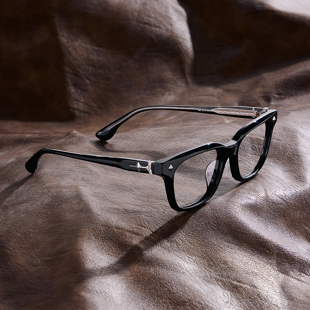 Lenskart STUDIO Black Full Rim Square left side