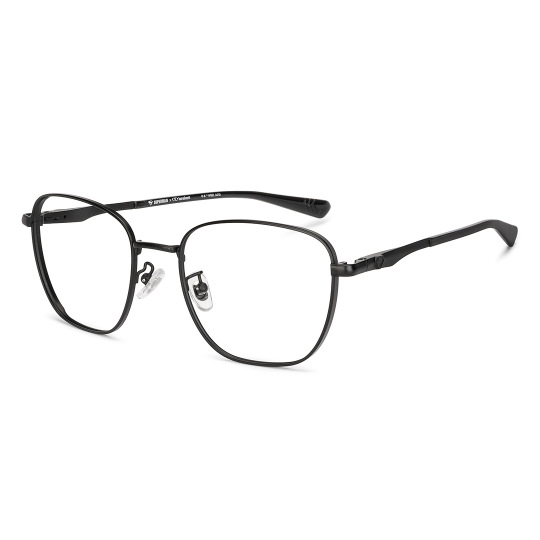 Lenskart STUDIO Black Full Rim Square left side