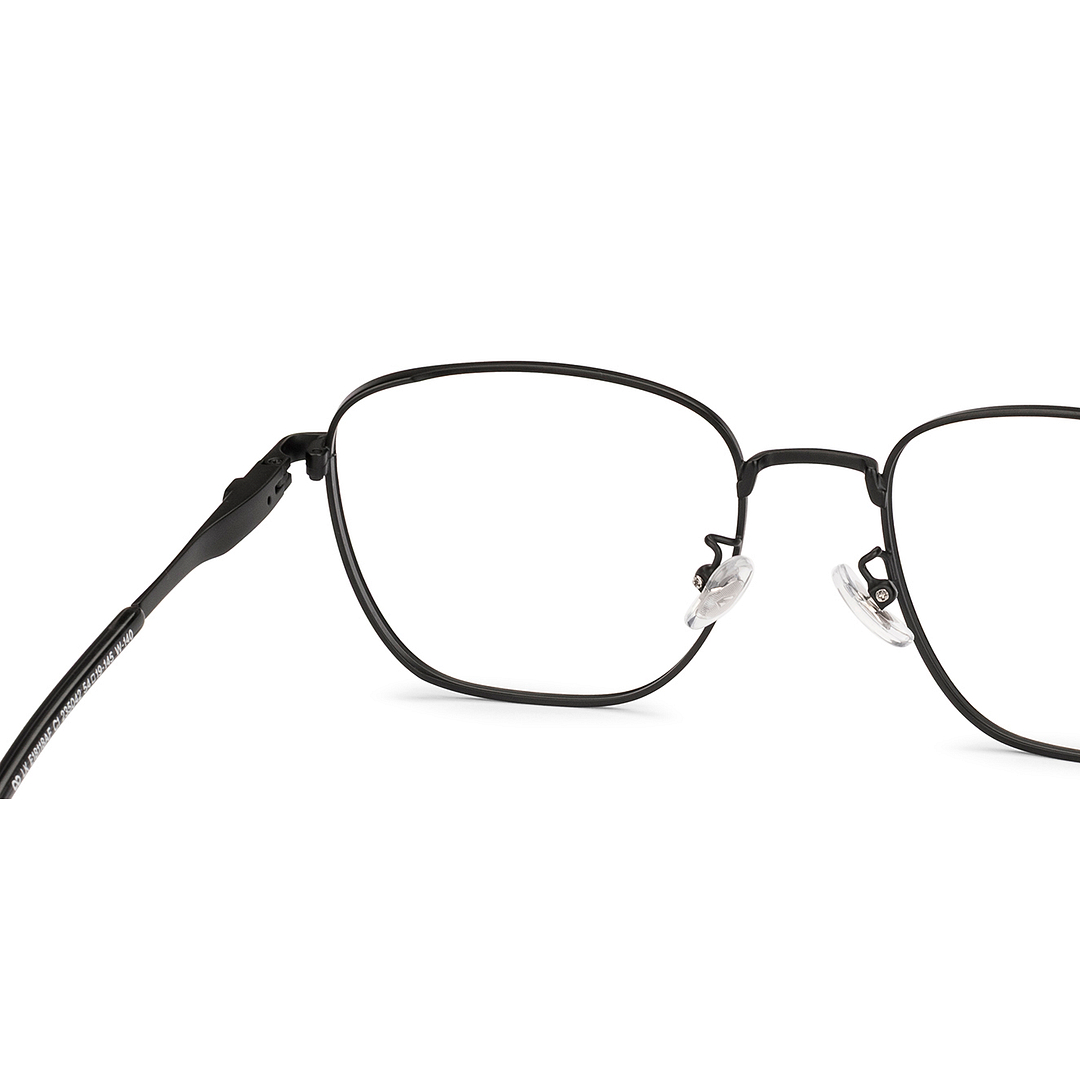 Lenskart STUDIO Black Full Rim Square left side