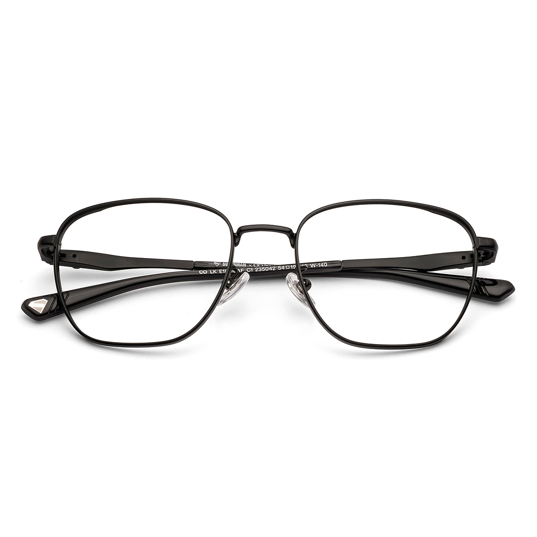 Lenskart STUDIO Black Full Rim Square right side
