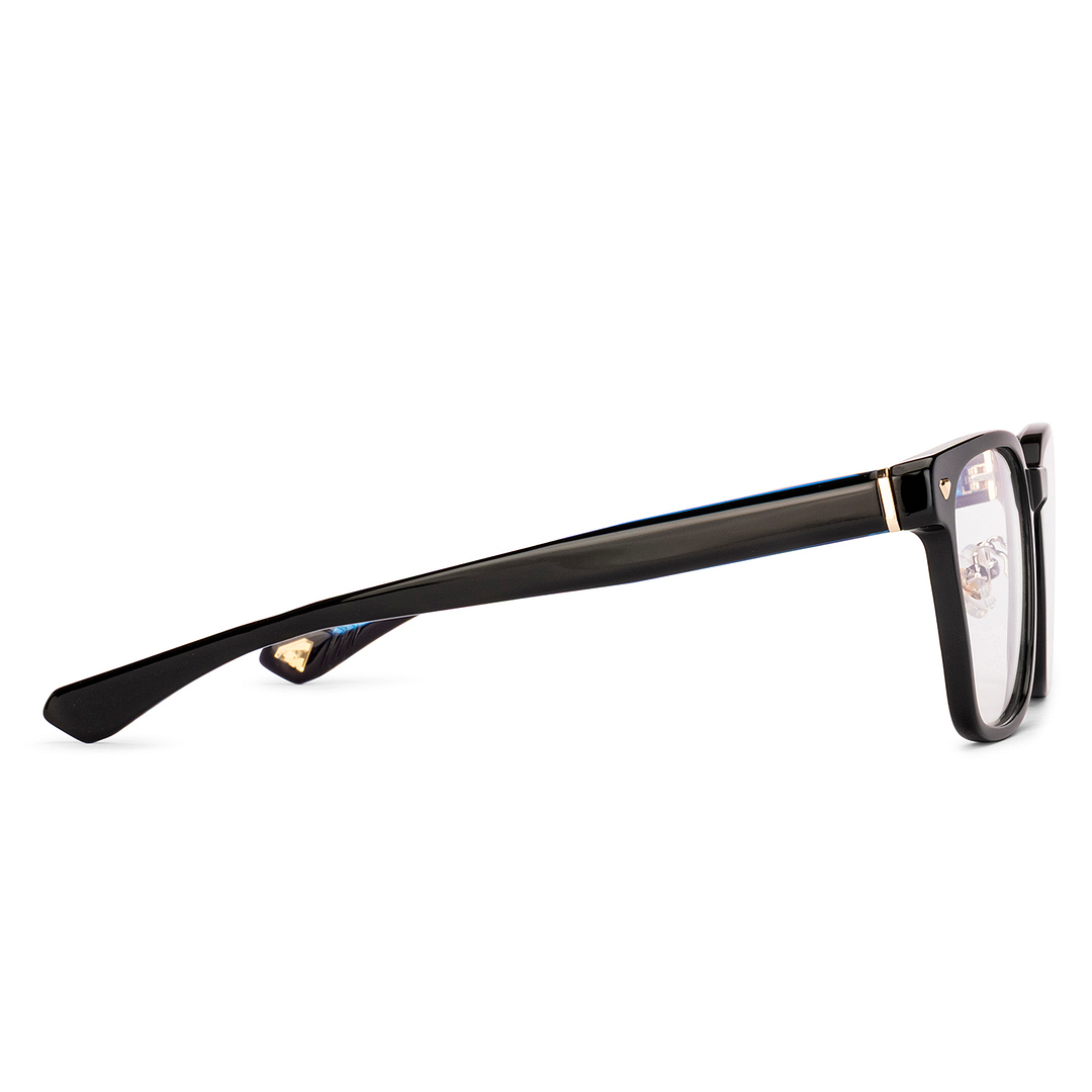 Lenskart STUDIO Black Full Rim Square left side