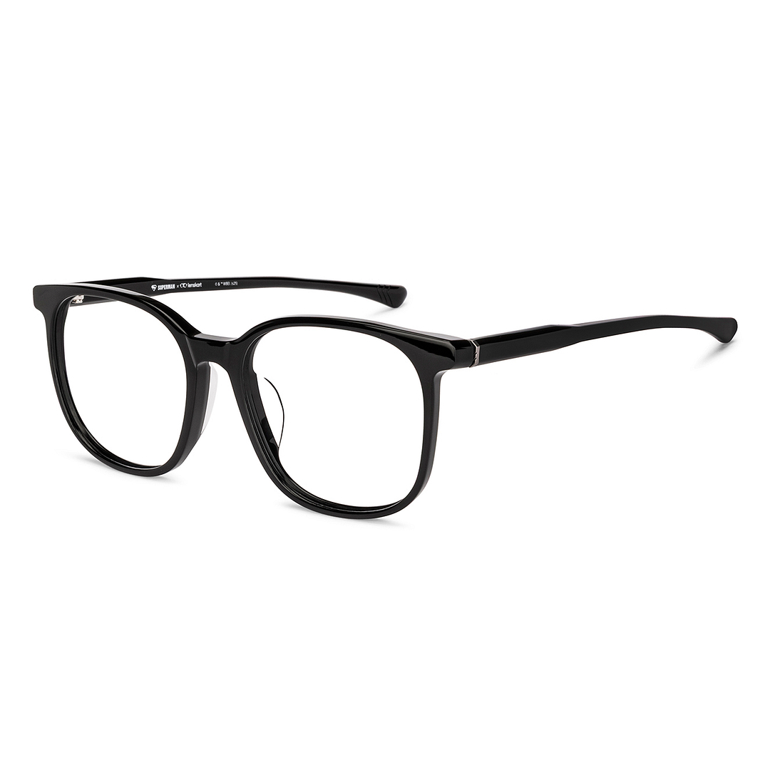Lenskart STUDIO Black Full Rim Square left side