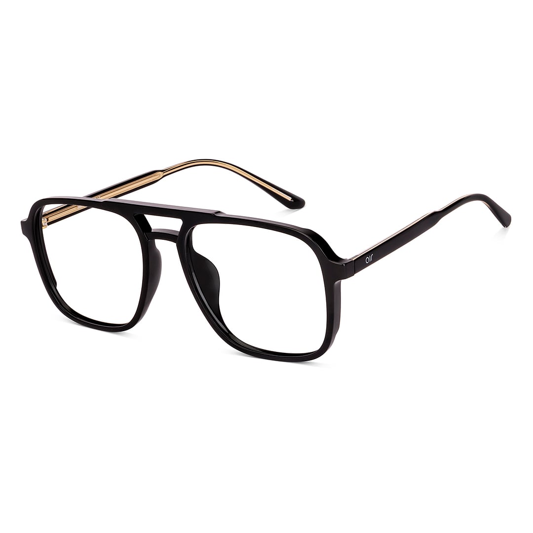 Lenskart Air Black Full Rim Square left side