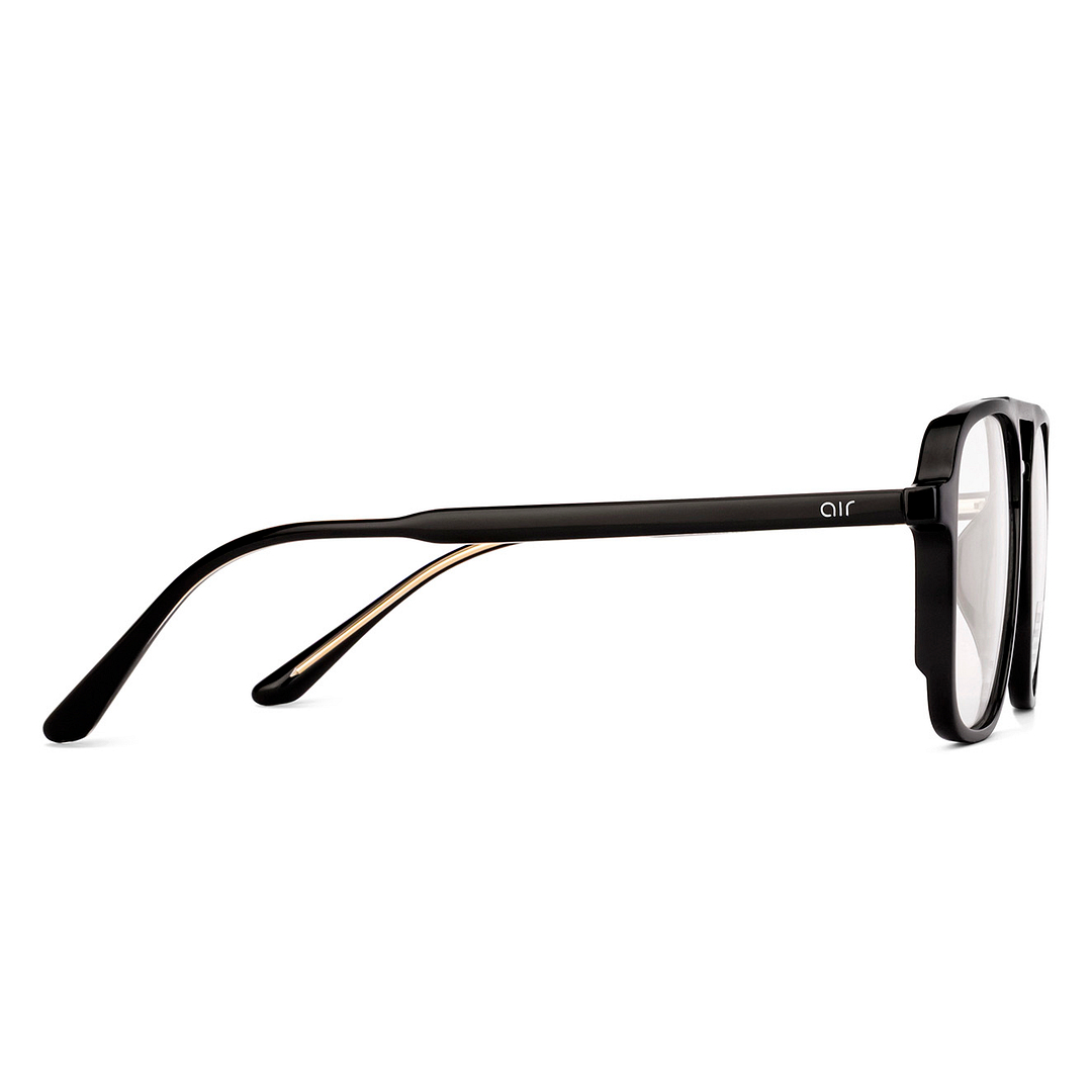 Lenskart Air Black Full Rim Square left side