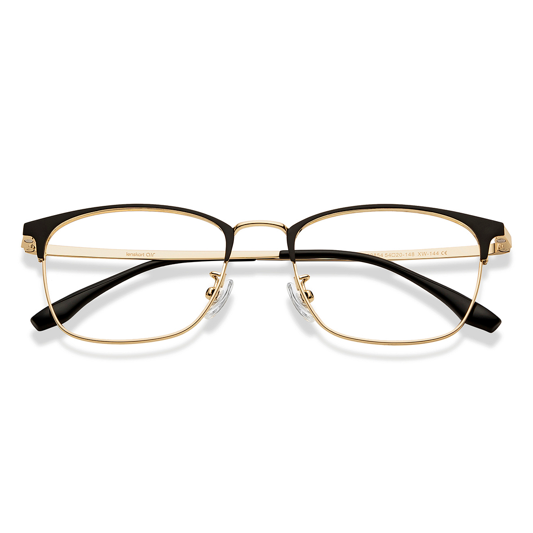 Lenskart Air Online Black Full Rim Square left side