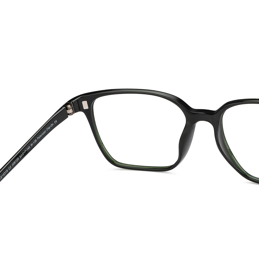 Lenskart Air Online Black Full Rim Square left side