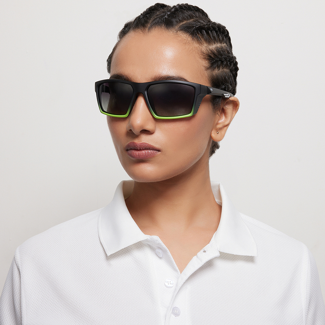 Lenskart Boost Black Full Rim Square left side