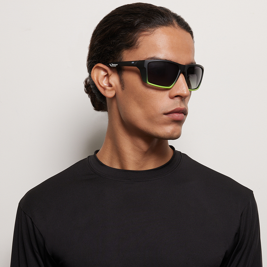 Lenskart Boost Black Full Rim Square left side