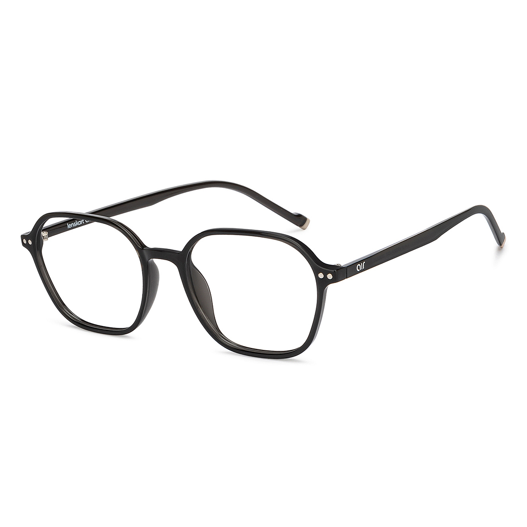 Lenskart Air Online Black Full Rim Geometric left side