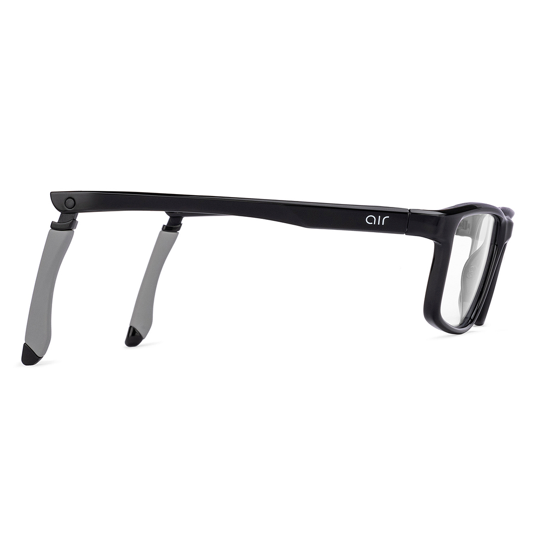 Lenskart Air Online Black Full Rim Rectangle left side