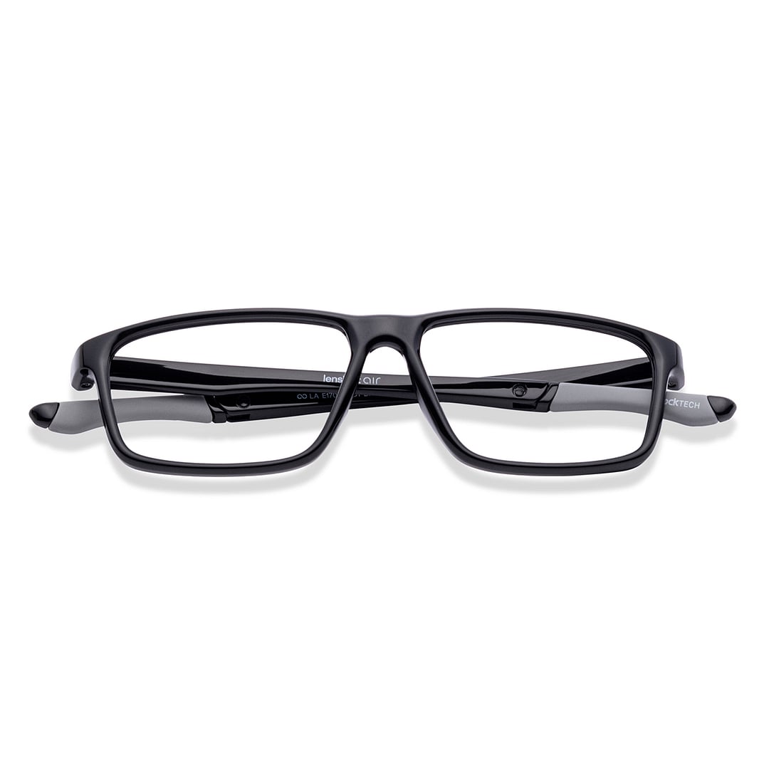 Lenskart Air Online Black Full Rim Rectangle right side