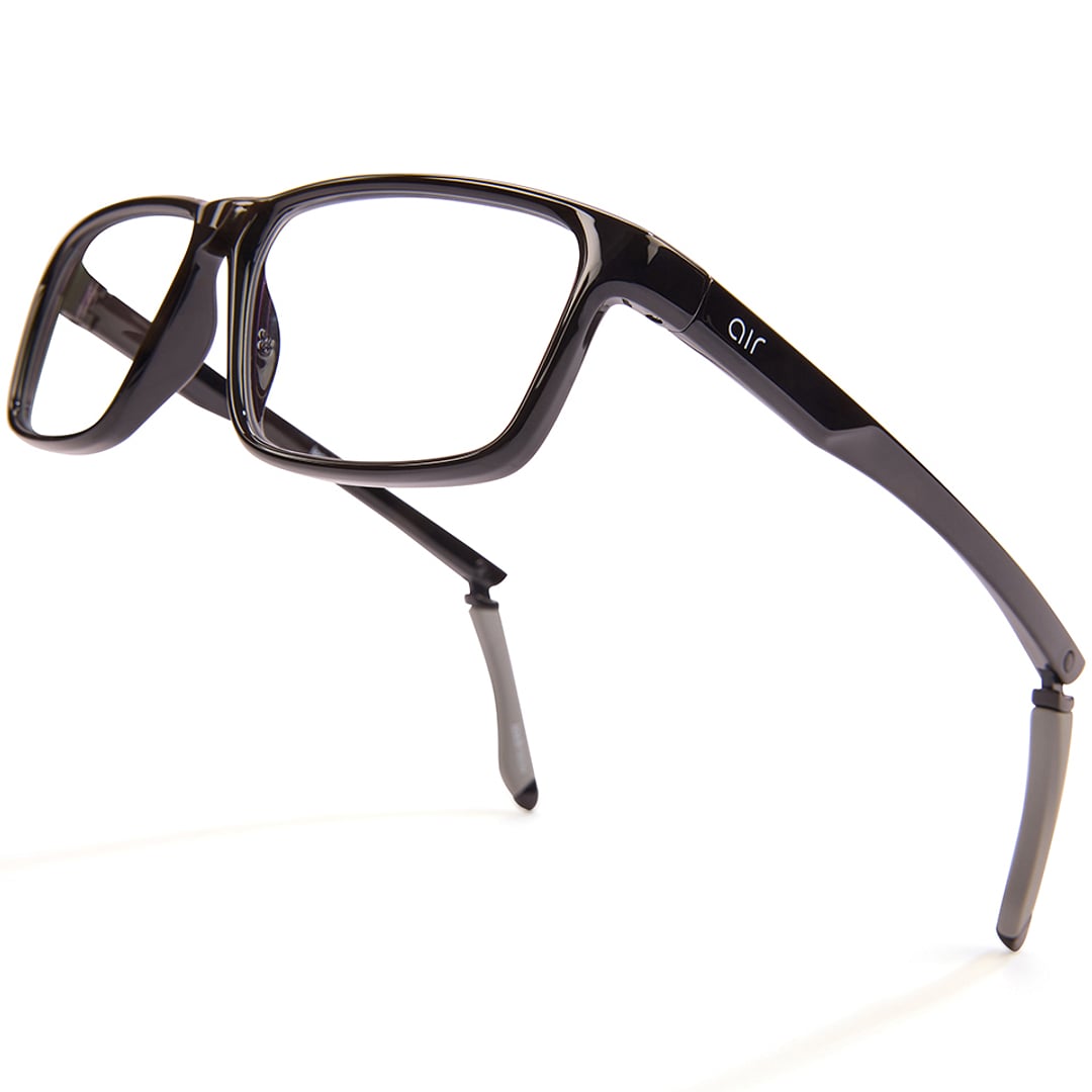 Lenskart Air Online Black Full Rim Rectangle left side