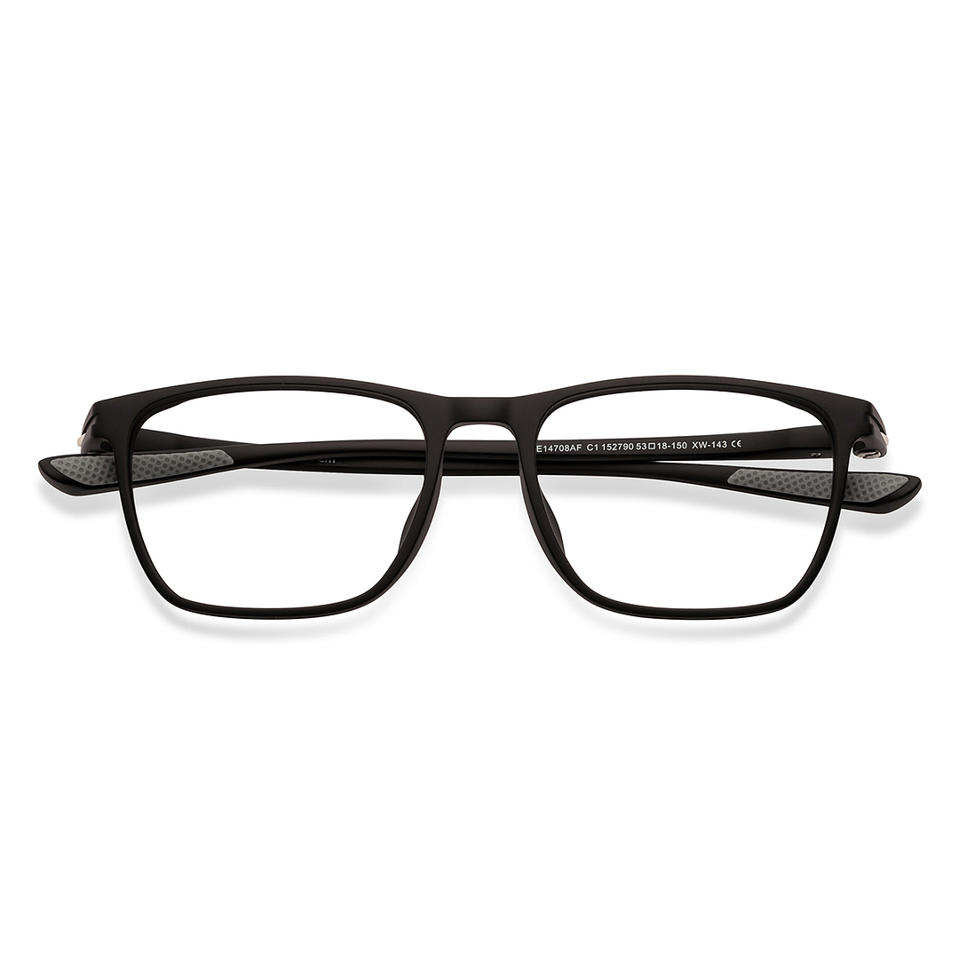 Lenskart Air Online Black Full Rim Square left side