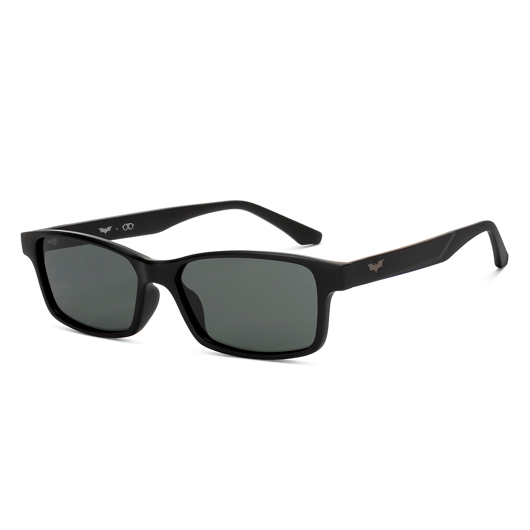 Buy Black Grey Full Rim Rectangle Square Lenskart STUDIO Dark