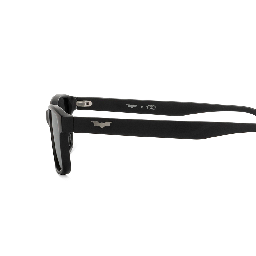 Buy Black Grey Full Rim Rectangle Square Lenskart STUDIO Dark